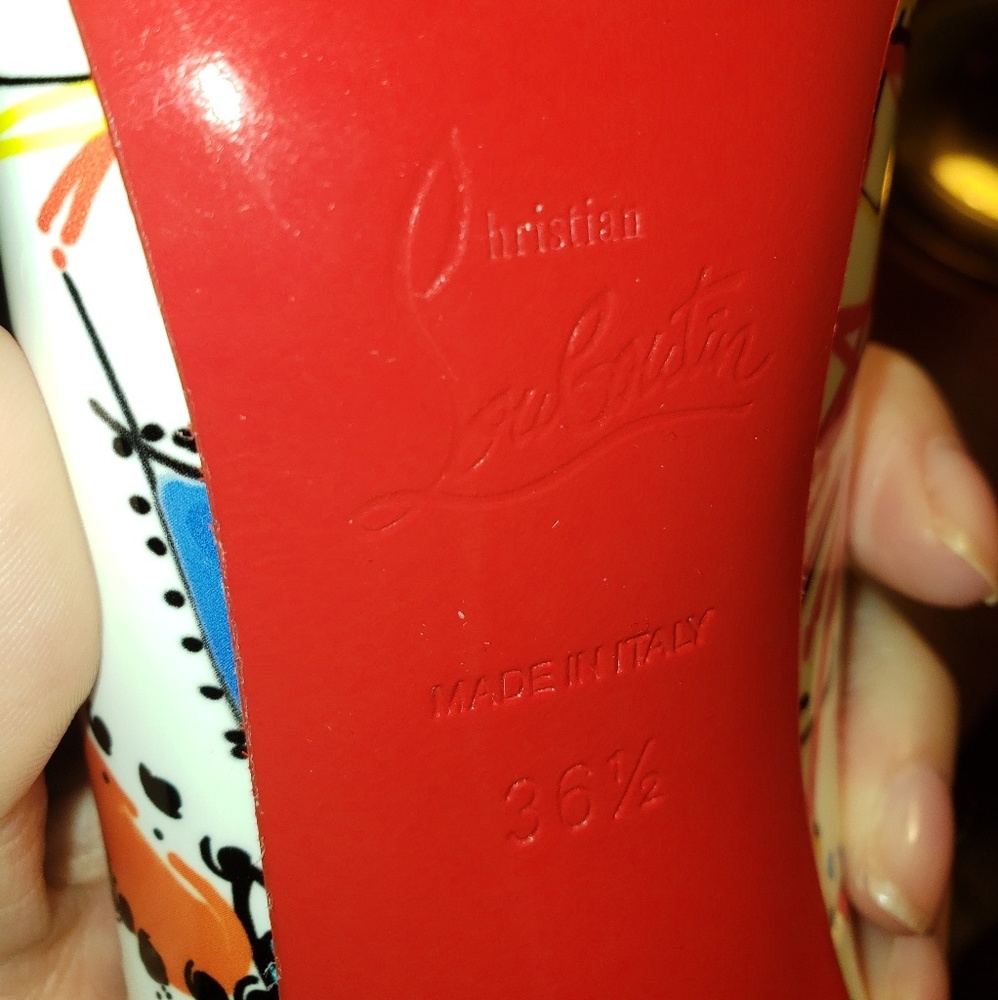 **SOLD**Christian Louboutin So Kate Graffiti Pumps - Picture 3 of 8